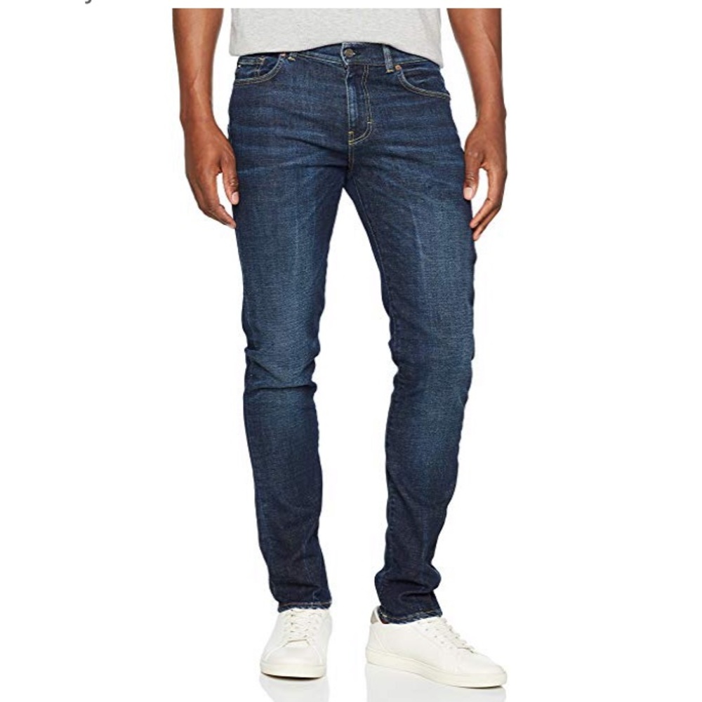 J. LINDEBERG Jay Paperish Denim Blue Jeans 32W/34L